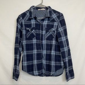Blue flannel